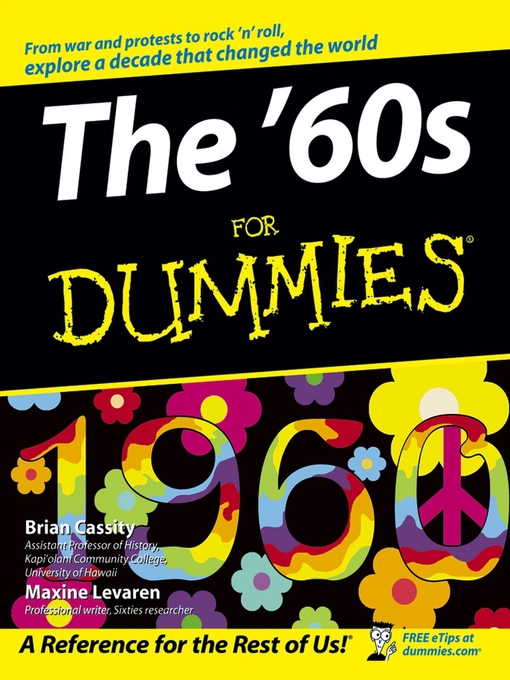 Title details for The '60s For Dummies by Brian Cassity - Available